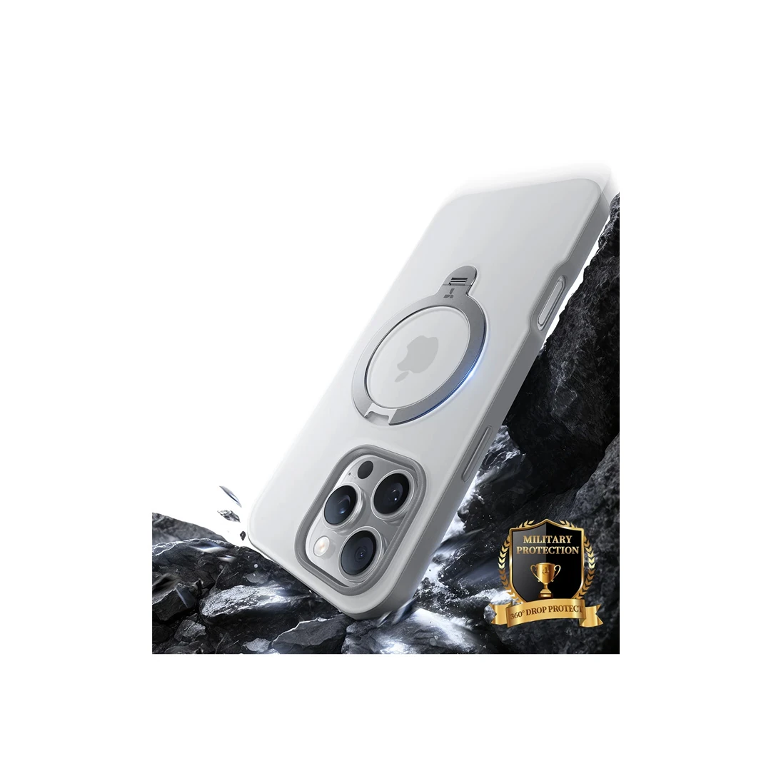 TORRAS iPhone 16 Pro Max O Stand Spin Serisi Magsafe Kılıf