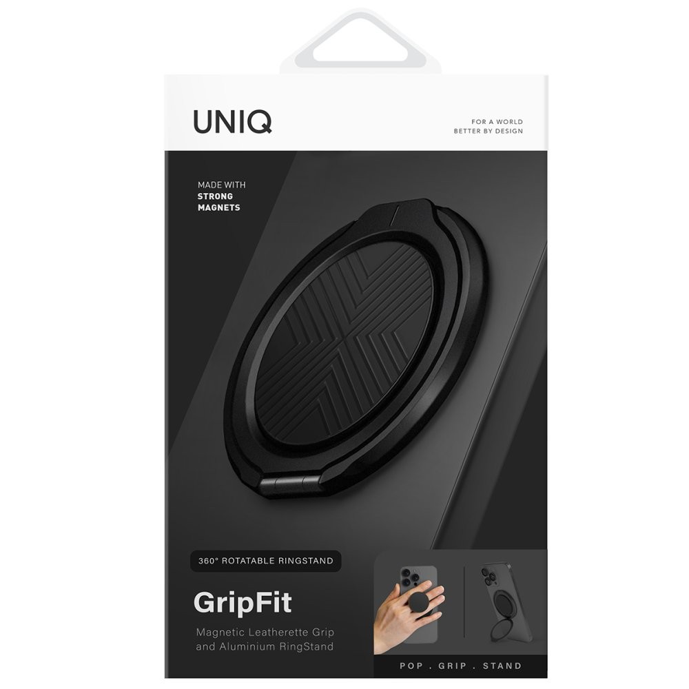 UNIQ GripFit Classic 360 Manyetik Magsafe Kickstand Yüzük