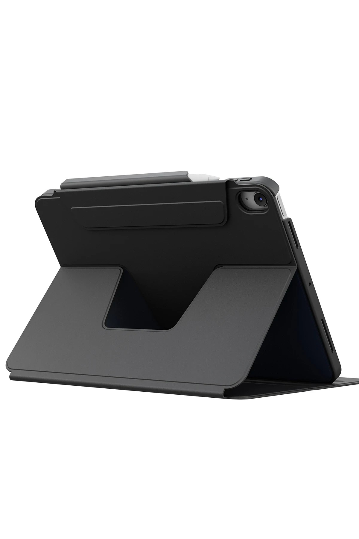 UNIQ iPad 2025 10.9 (10. Nesil) Rovus Snapmount 360 Derece Dönebilen Manyetik Tablet Kılıf