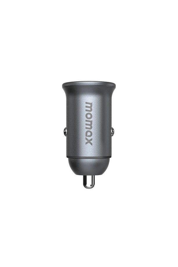 MOMAX UC18 MoVe 30W 2 in 1 Dual-Port Hızlı Araç Şarjı - Gri
