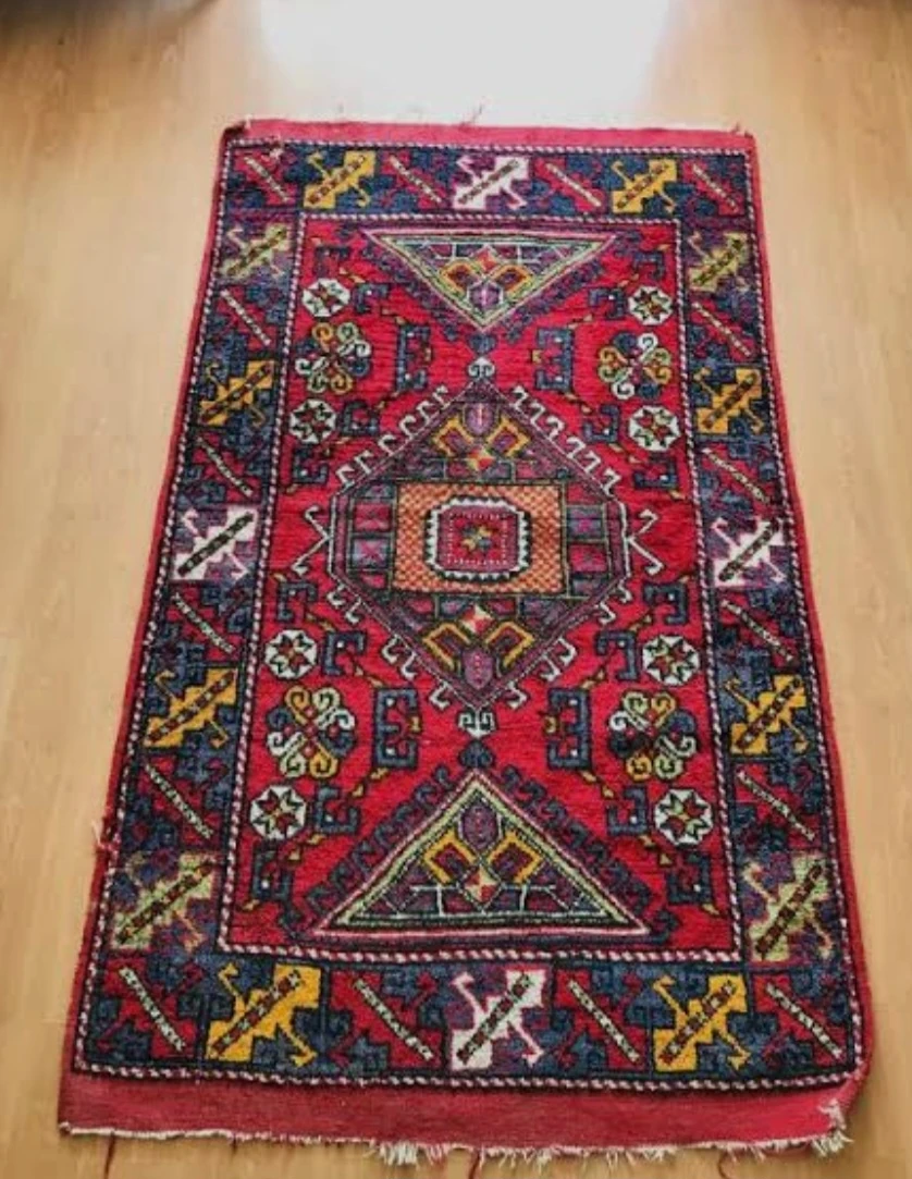 el örme kök boya halı 75 yıllık 