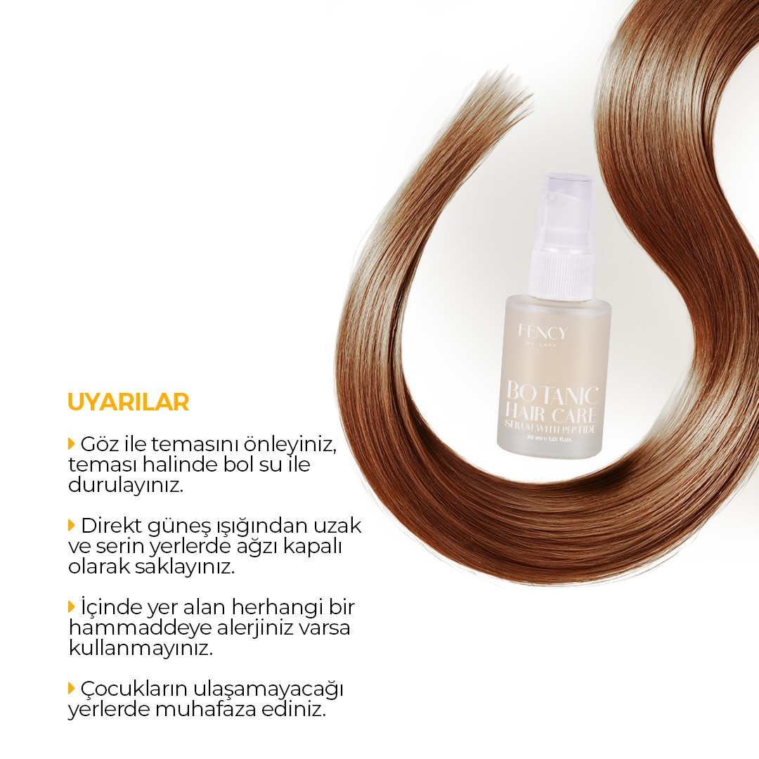 BOTANIC HAIR CARE SERUM WITH PEPTIDE 30 ml
