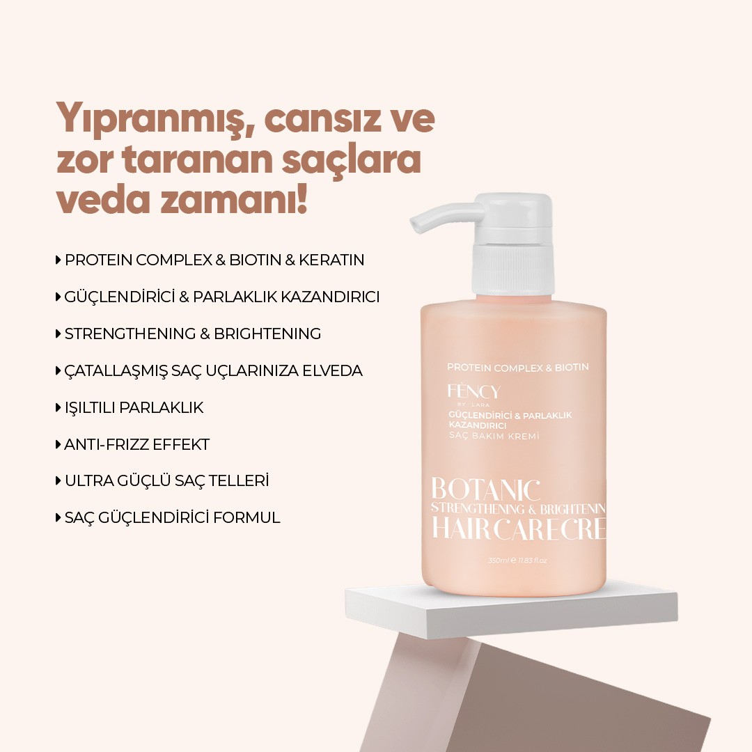 FENCY BY LARA BOTANIC HAIR CARE CREAM 350ML  