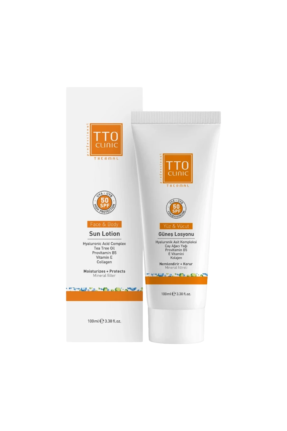 TTO Clinic Güneş Losyonu 100 ml