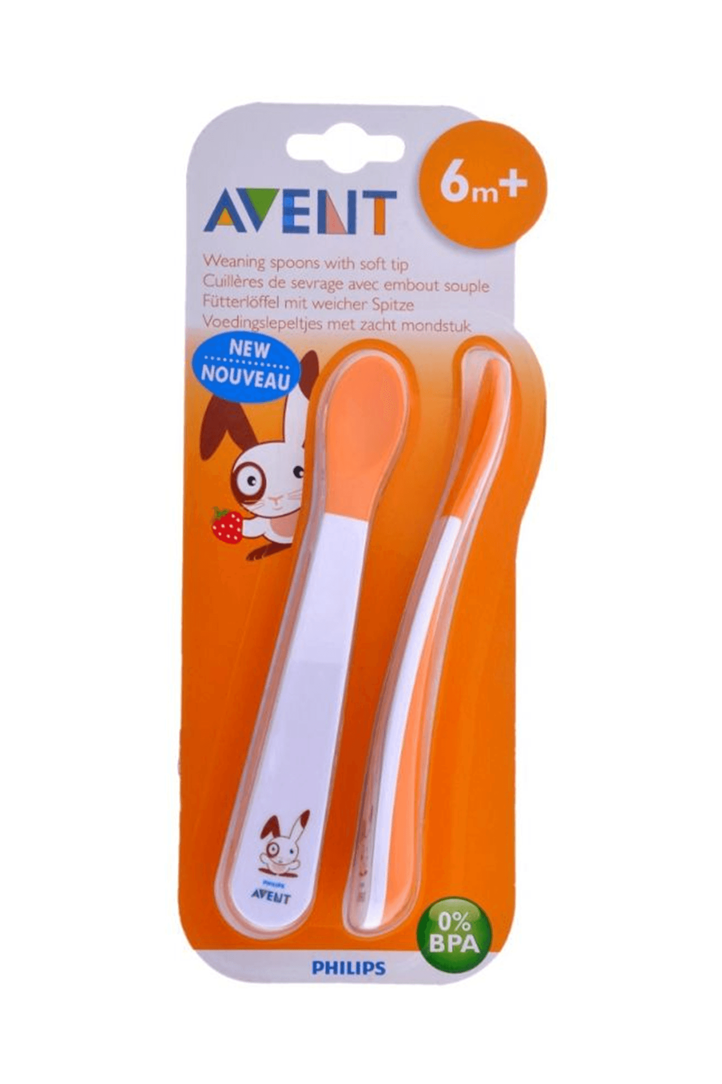 Philips Avent SCF 710/00 Yumuşak Uçlu Mama Kaşığı 6 Ay+