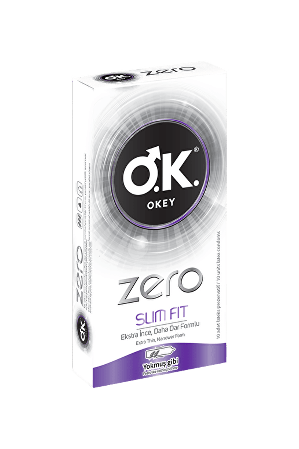 Okey Zero Slim Fit Prezervatif 10'lu