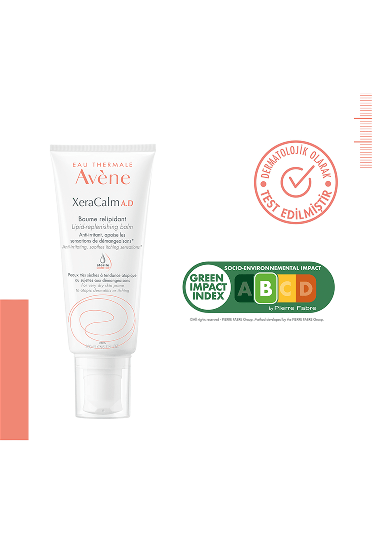 Avene XeraCalm A.D Lipid-Replenishing Balm 200 ml