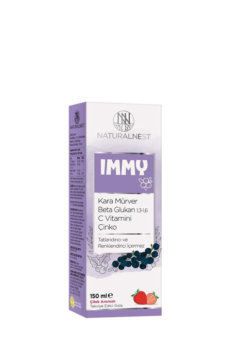 NaturalNest Immy Şurup 150 ml (Hediye)