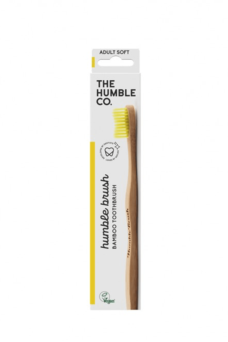 Humble Brush Adult Yellow - Soft (Sari)