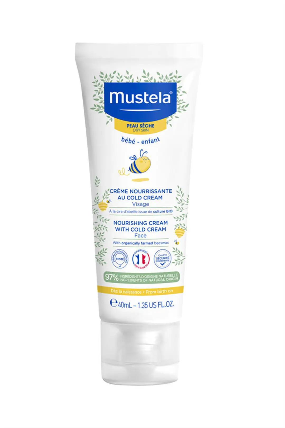 Mustulla Mustela Cold Cream İçeren Besleyici Yüz Kremi 40 ml | Eczanem ve Ben