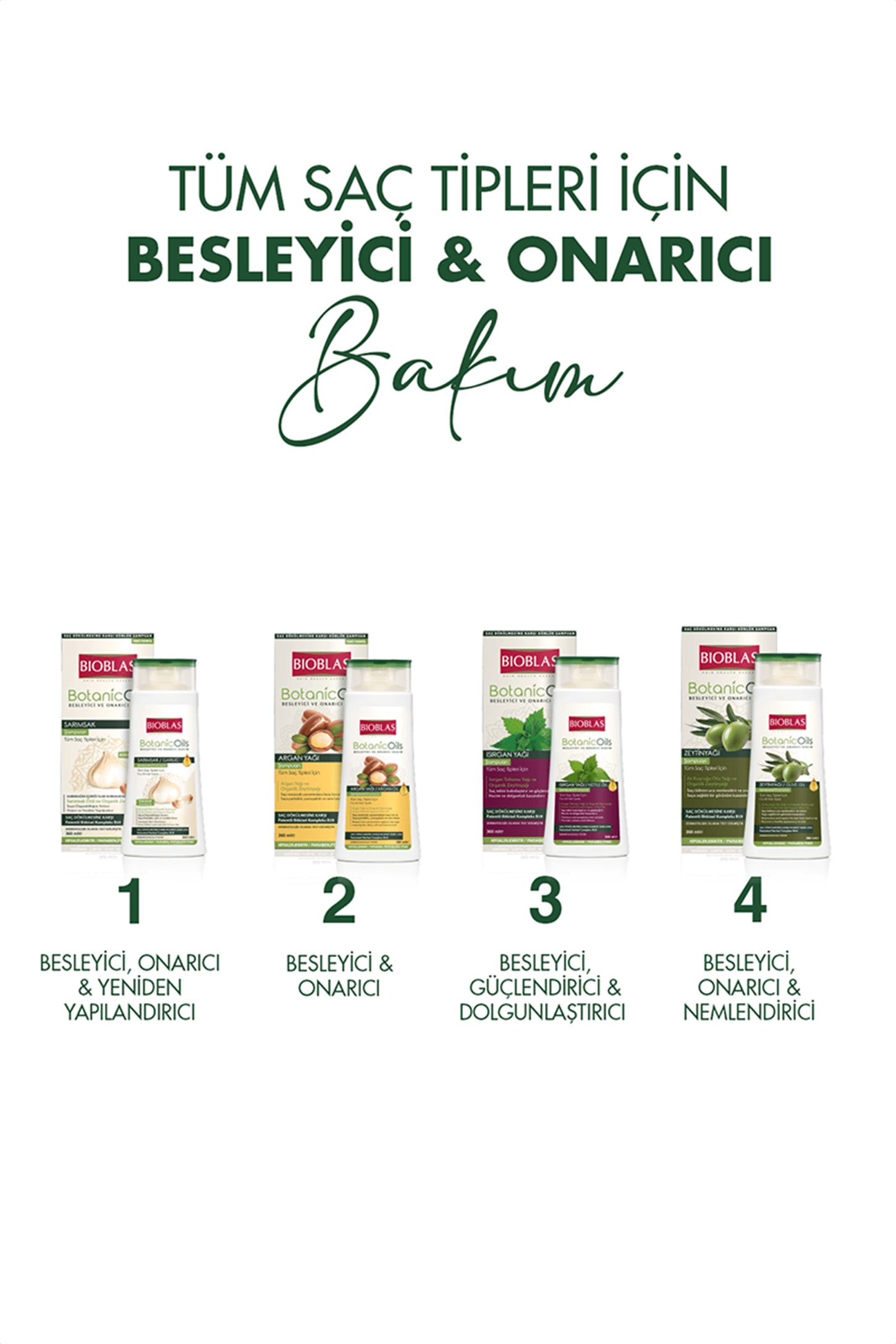 Bioblas Botanic Oils Zeytin Yağı Şampuan 360 ml