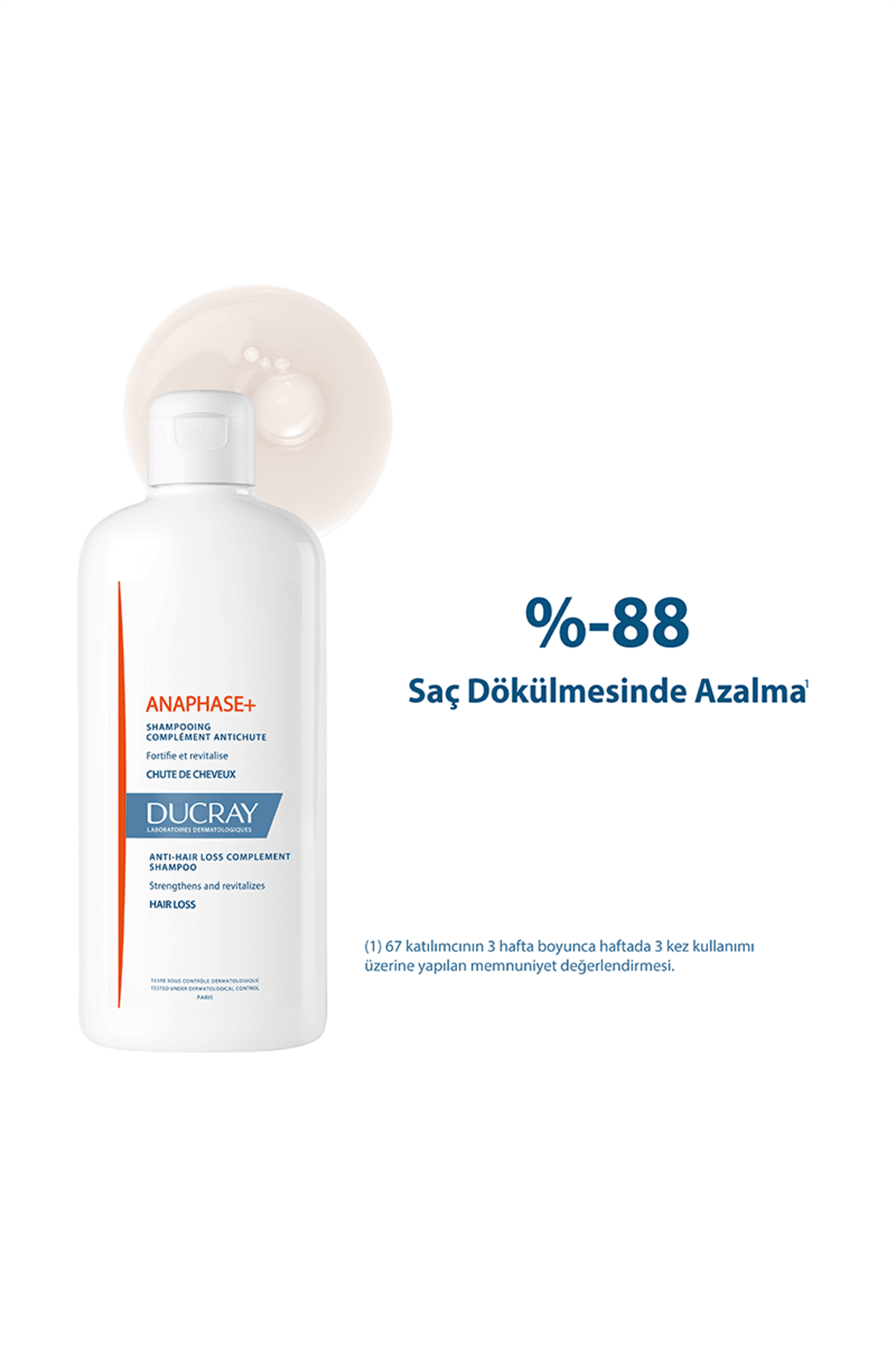 Ducray Anaphase + Dökülme Karşıtı Şampuan 400 ml