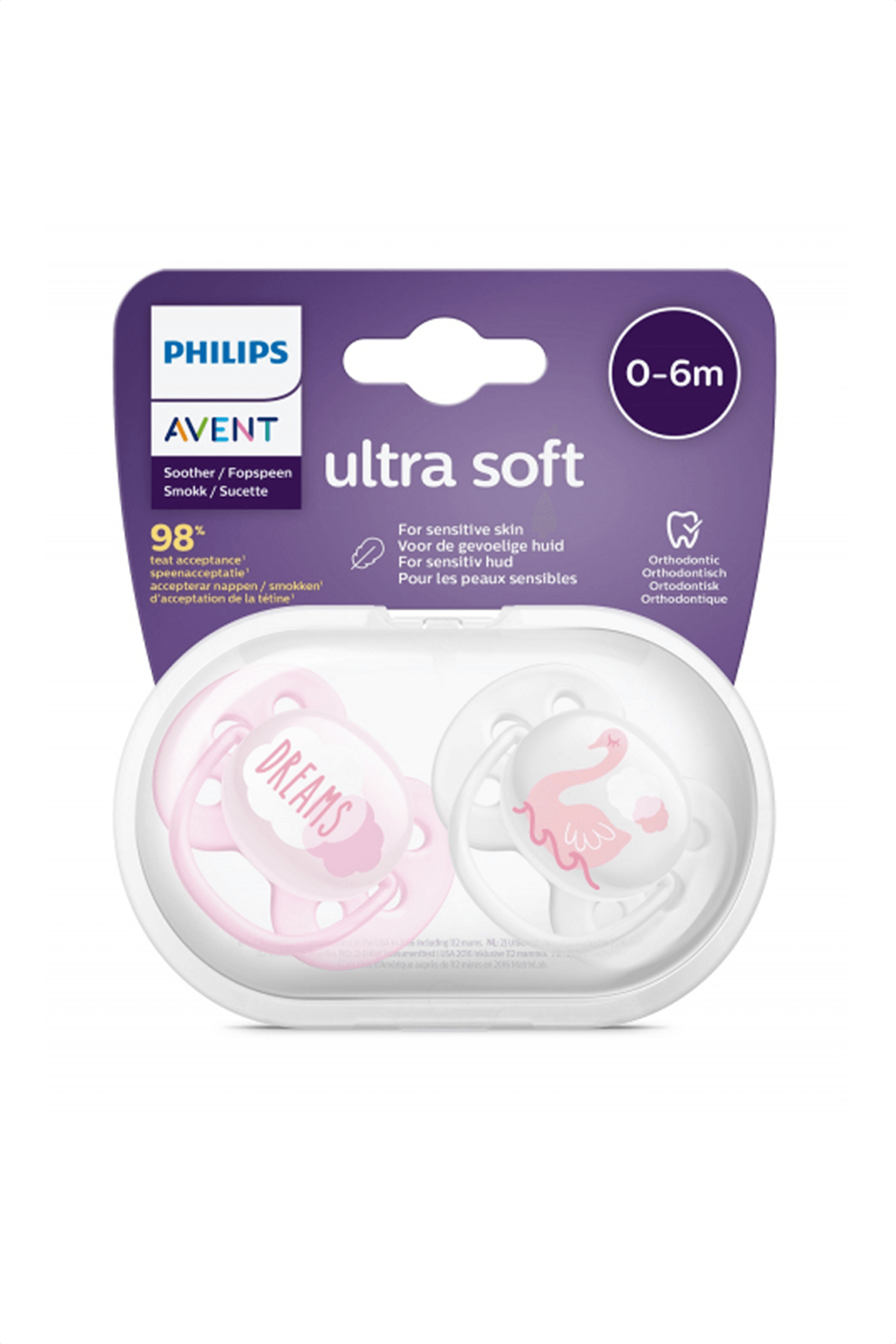 Philips Avent SCF 222/02 Ultra Soft Emzik 0-6 Ay Kız