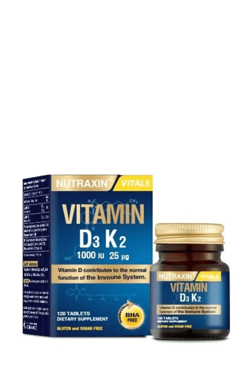 Nutraxin D3K2 Vitamin 120 Tablet