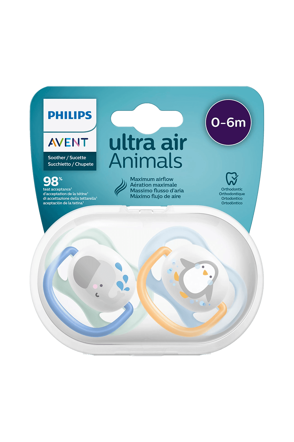 Philips Avent SCF 080/05 Ultra Air Emzik 0-6 Ay Erkek