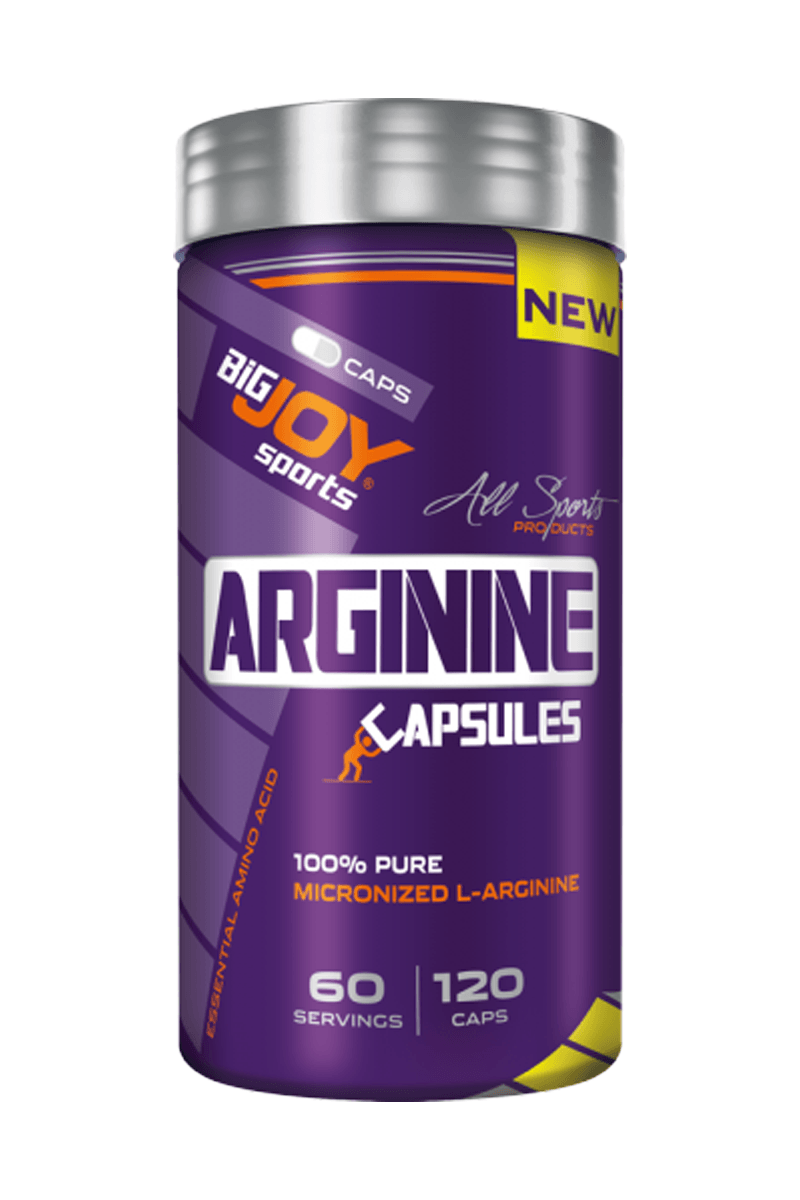 Bigjoy Sports-Arginine 120 Veggie Kapsül