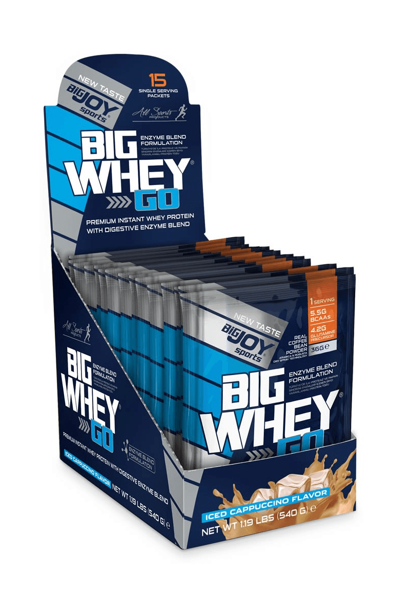 Bigjoy Sports-Bigwheygo Kapuçino 15 Servis (540g)