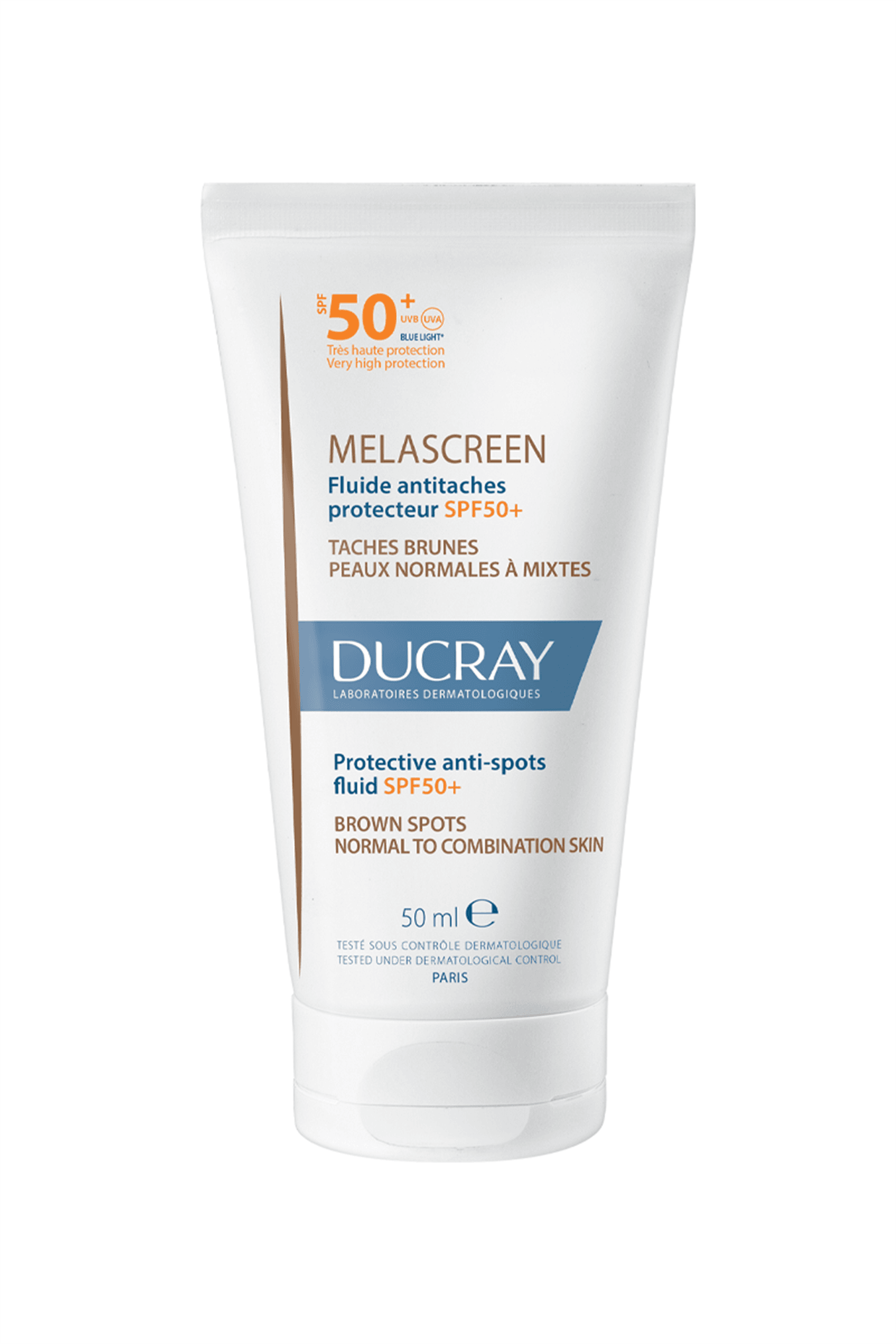 Ducray Melascreen Protective Anti Spots Fluid Spf 50+ 50 ml