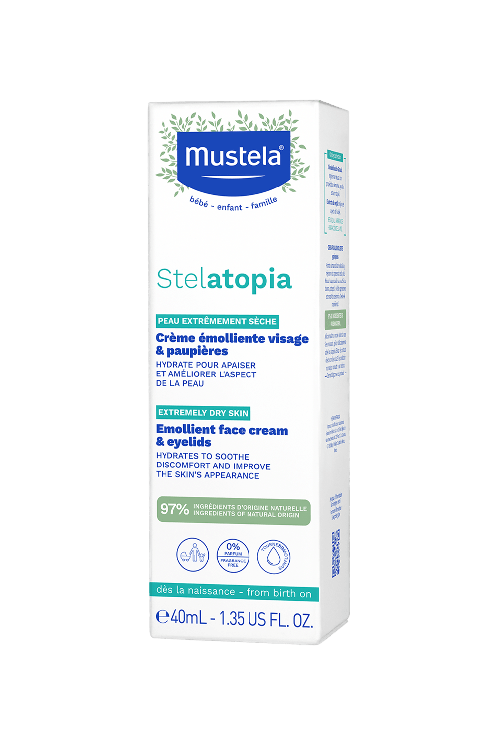 Mustela Stelopia Yüz Kremi 40 ml