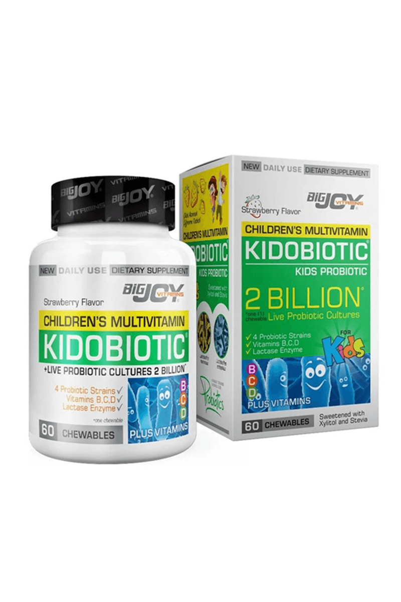 BigJoy Vitamins Kidobiotic Kids Probiotic 60 Çigneme Tablet