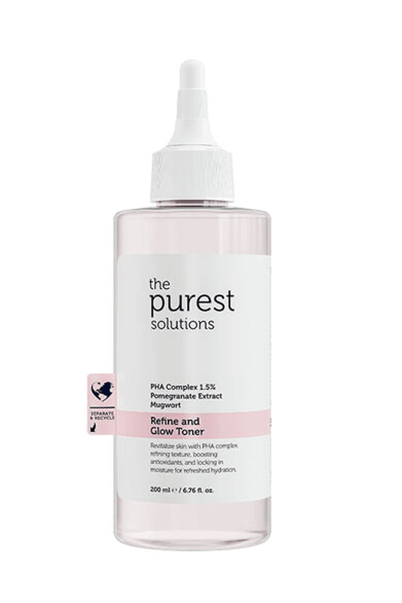 The Purest Solutions Hassas Ciltler İçin Arındırıcı ve Aydınlatıcı PHA Pembe Tonik 200 ml