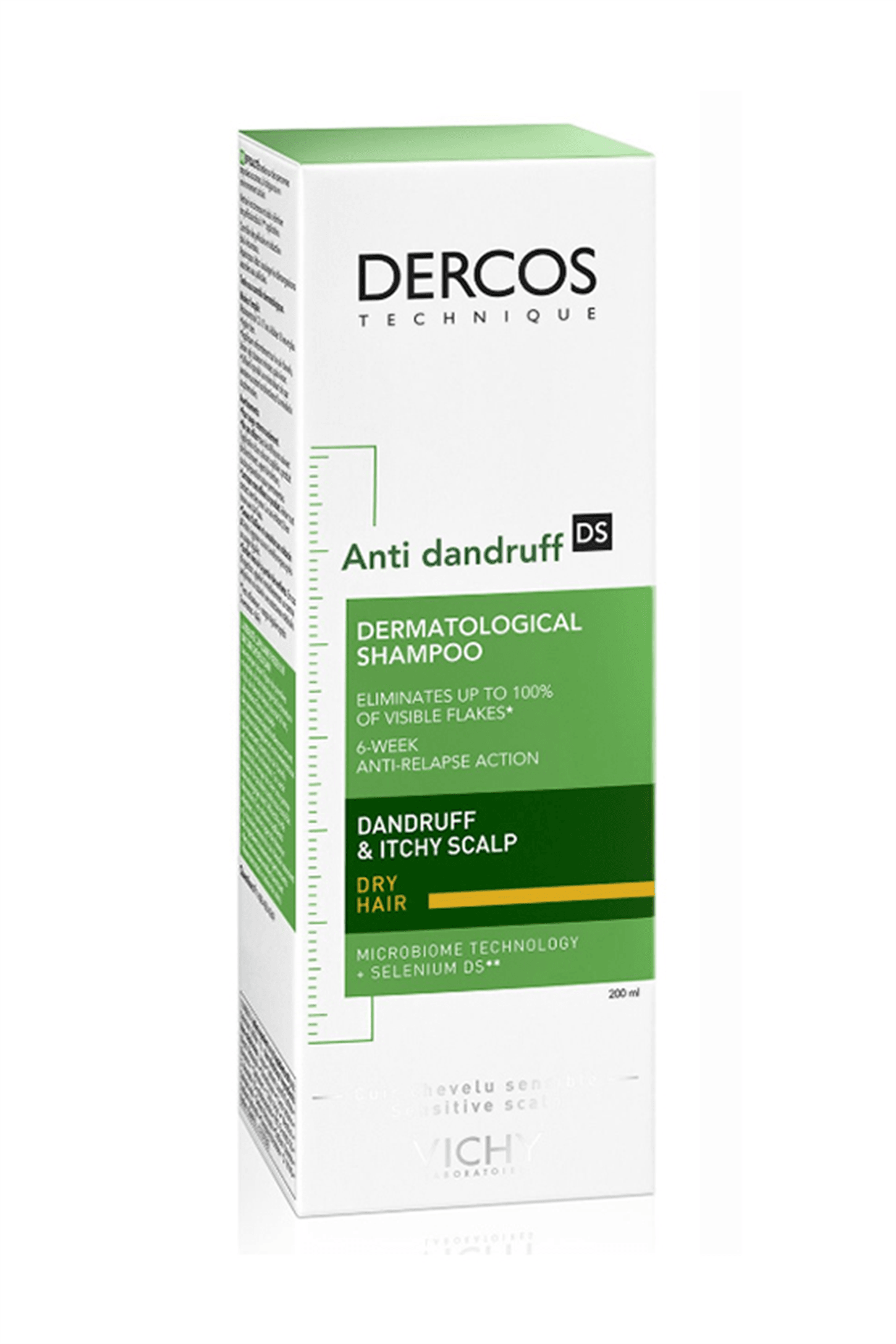 Vichy Dercos Kepek Karsiti Sampuan 200 ml - Kuru Saçlar