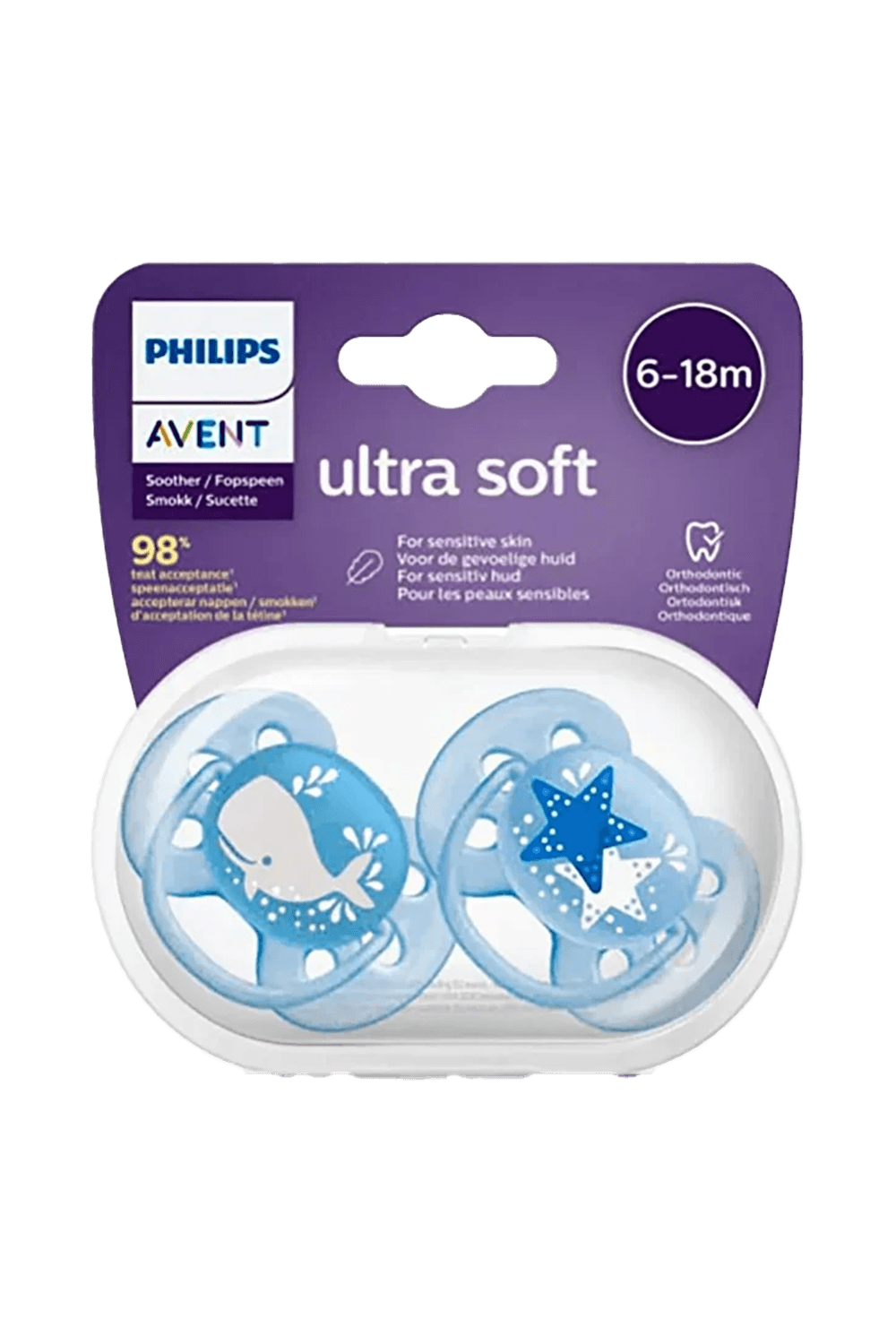 Philips Avent SCF223/03 Ultra soft emzik 6-18 Erkek