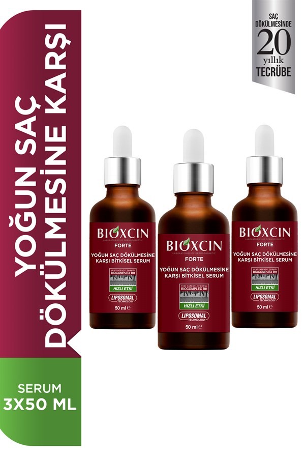 Bioxcin Forte Serum 3x50 ml