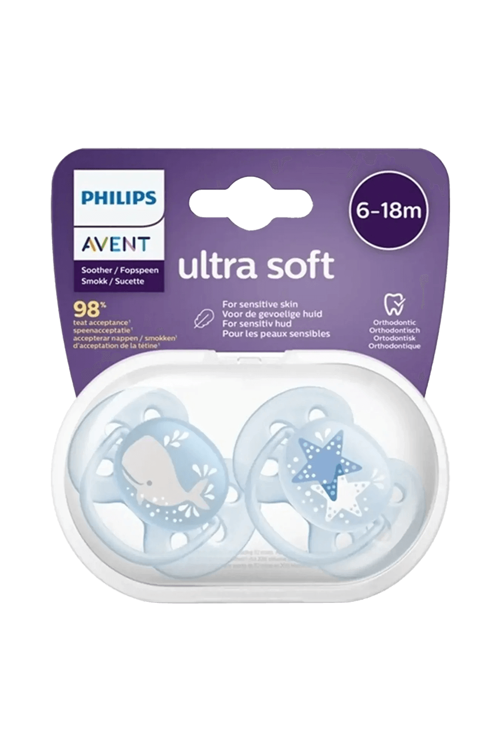 Philips Avent SCF 223/03 Ultra Soft Emzik 6-18 Ay Erkek