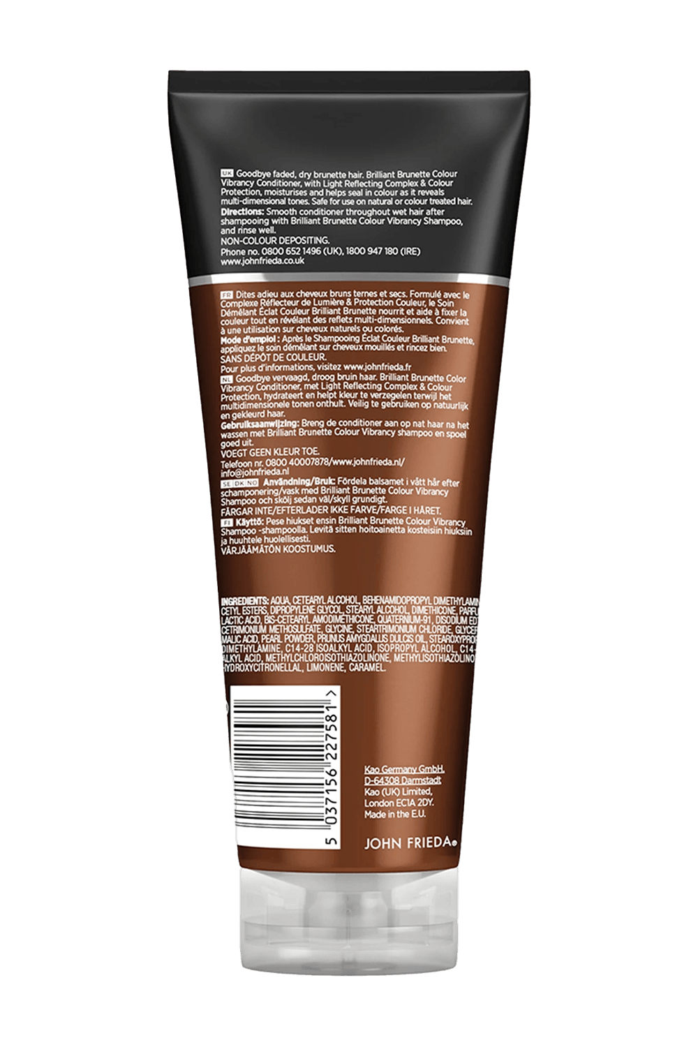 John Frieda Kahverengi saçlara özel renk canlandırıcı saç kremi 250 ml