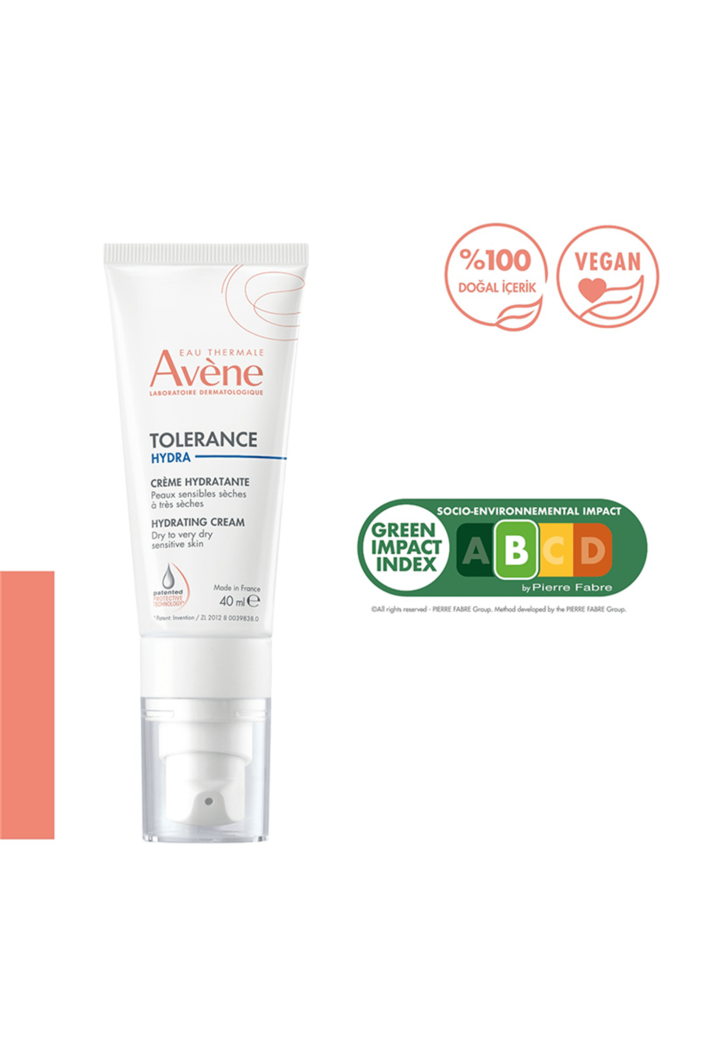 Avene Tolerance Hydra-10 Creme 40 ml