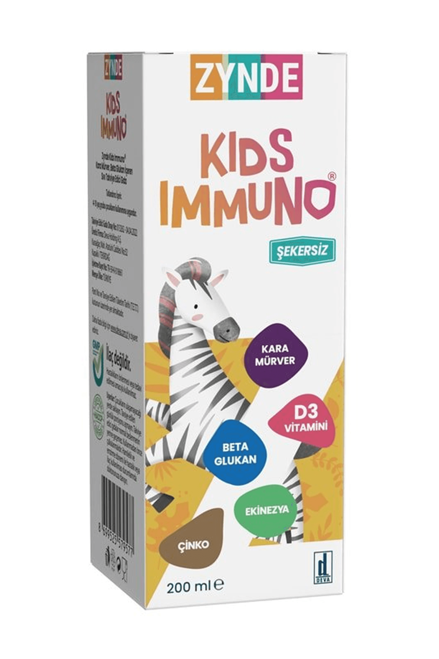 Zynde Kids Immuno Şurup 200ml