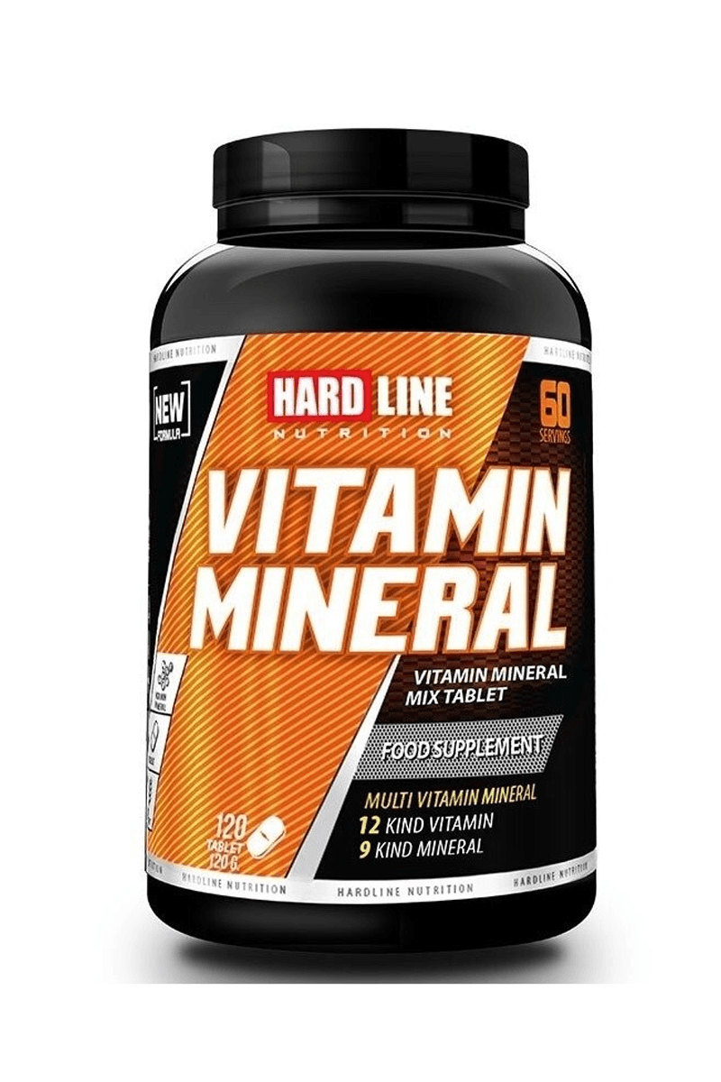 Hardline Vitamin Mineral 120 Tablet