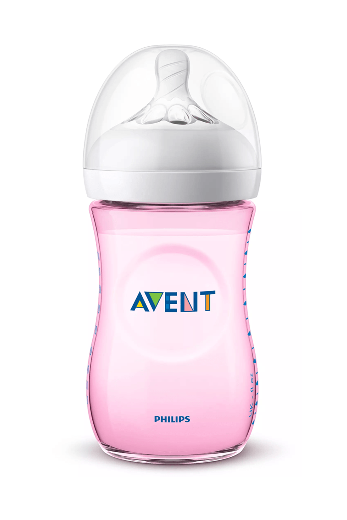 Philips Avent SCF 034/17 Natural PP Biberon 260 ml Tekli Pembe