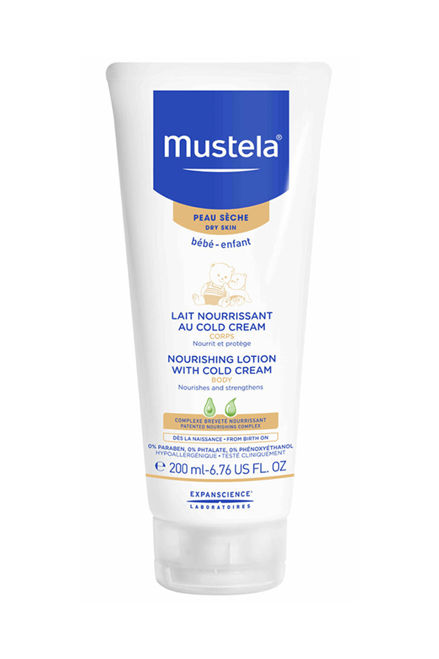 Mustela Nourishing With Cold Cream 200 ml