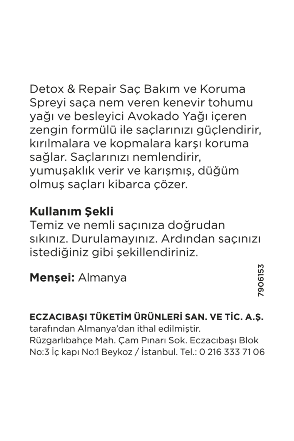 John Frieda Detoks Etkili Güçlendirici ve Koruyucu Saç Spreyi 200 ml