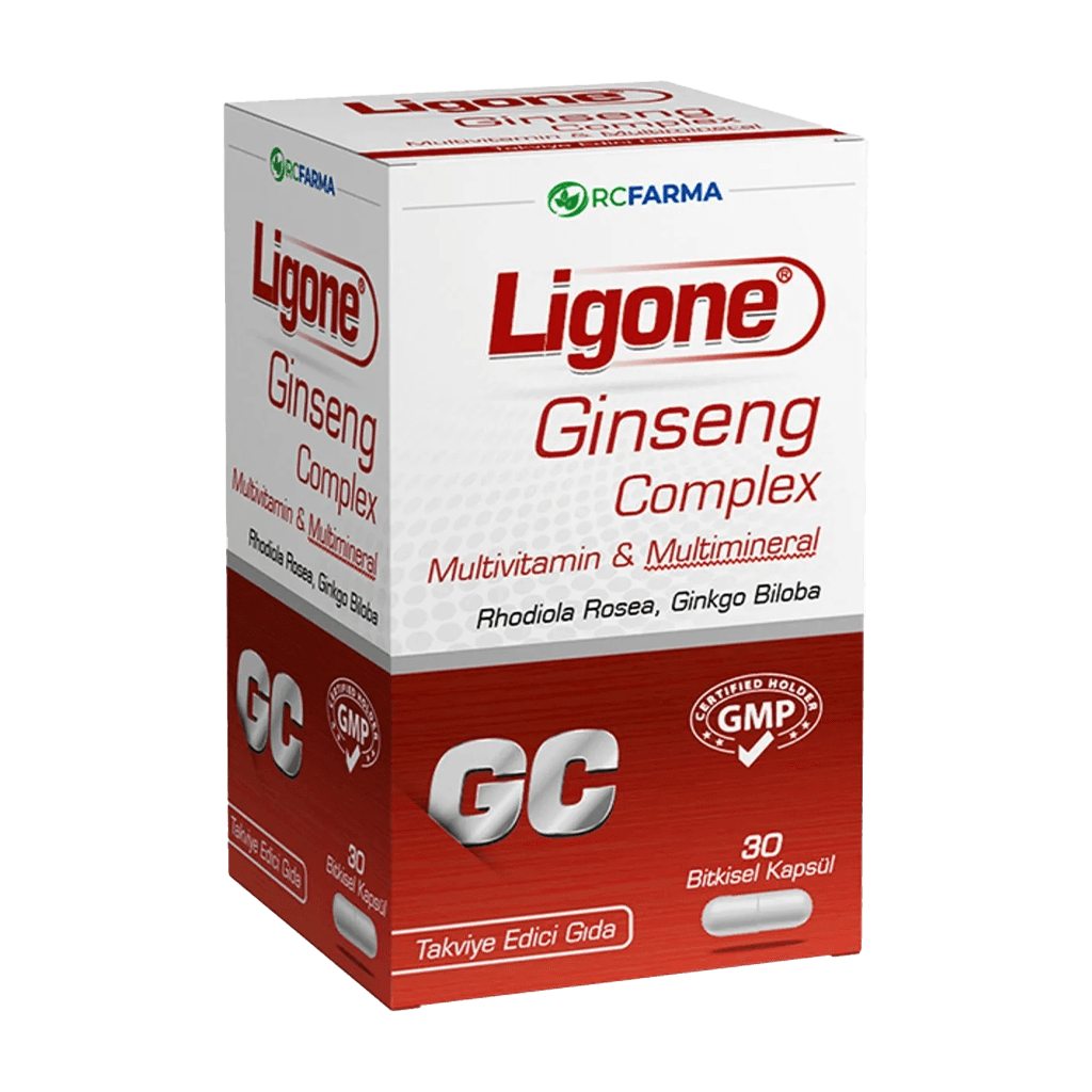 Ligone Ginseng Complex 30 Vejetaryen Kapsül