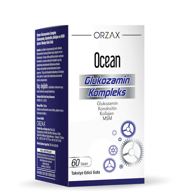 Ocean Glukozamin Kompleks 60 Tablet