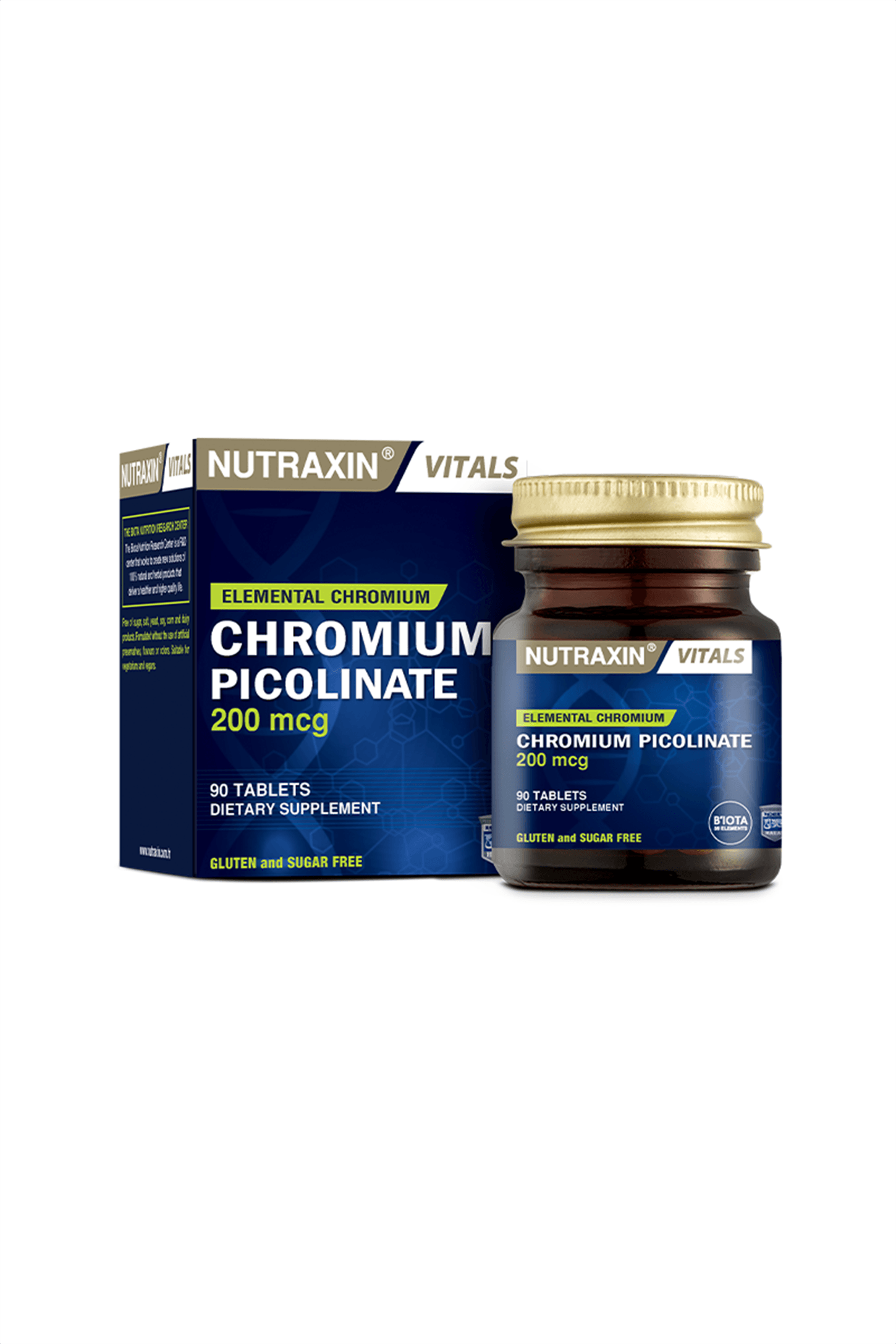 Nutraxin Chromium Picolinate 200 mcg 90 Tablet