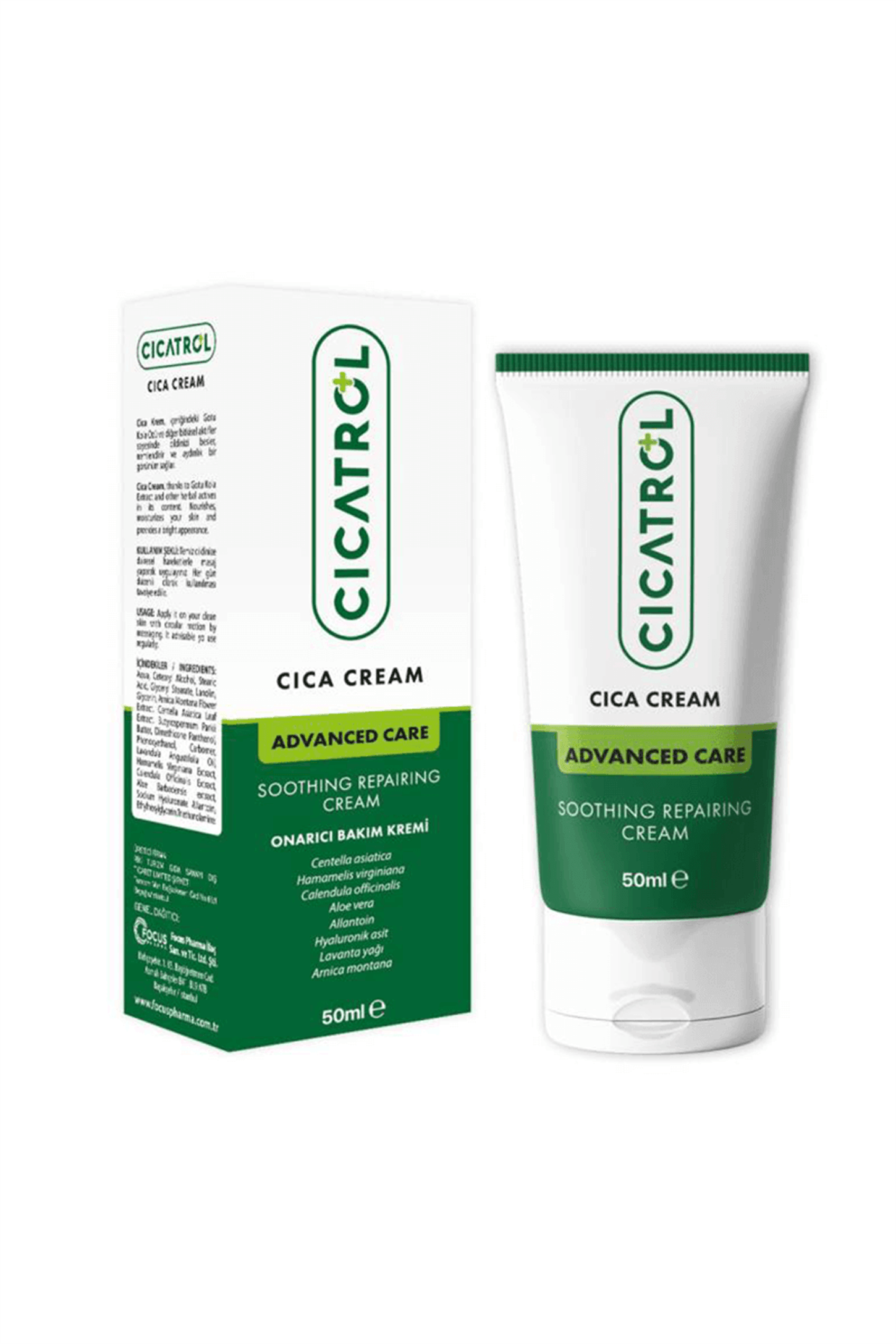 Cicatrol Onarici Cica Krem 50 ml