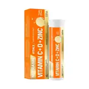 Nutraxin Efervesan Vitamin C D Zinc 15 Tablet