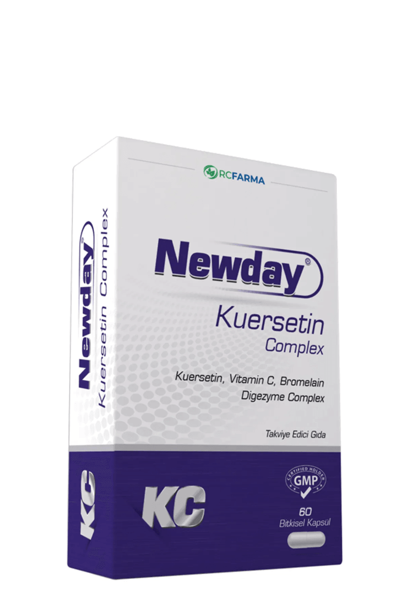 Newday Kuersetin Complex 60 Vejetaryen Kapsül