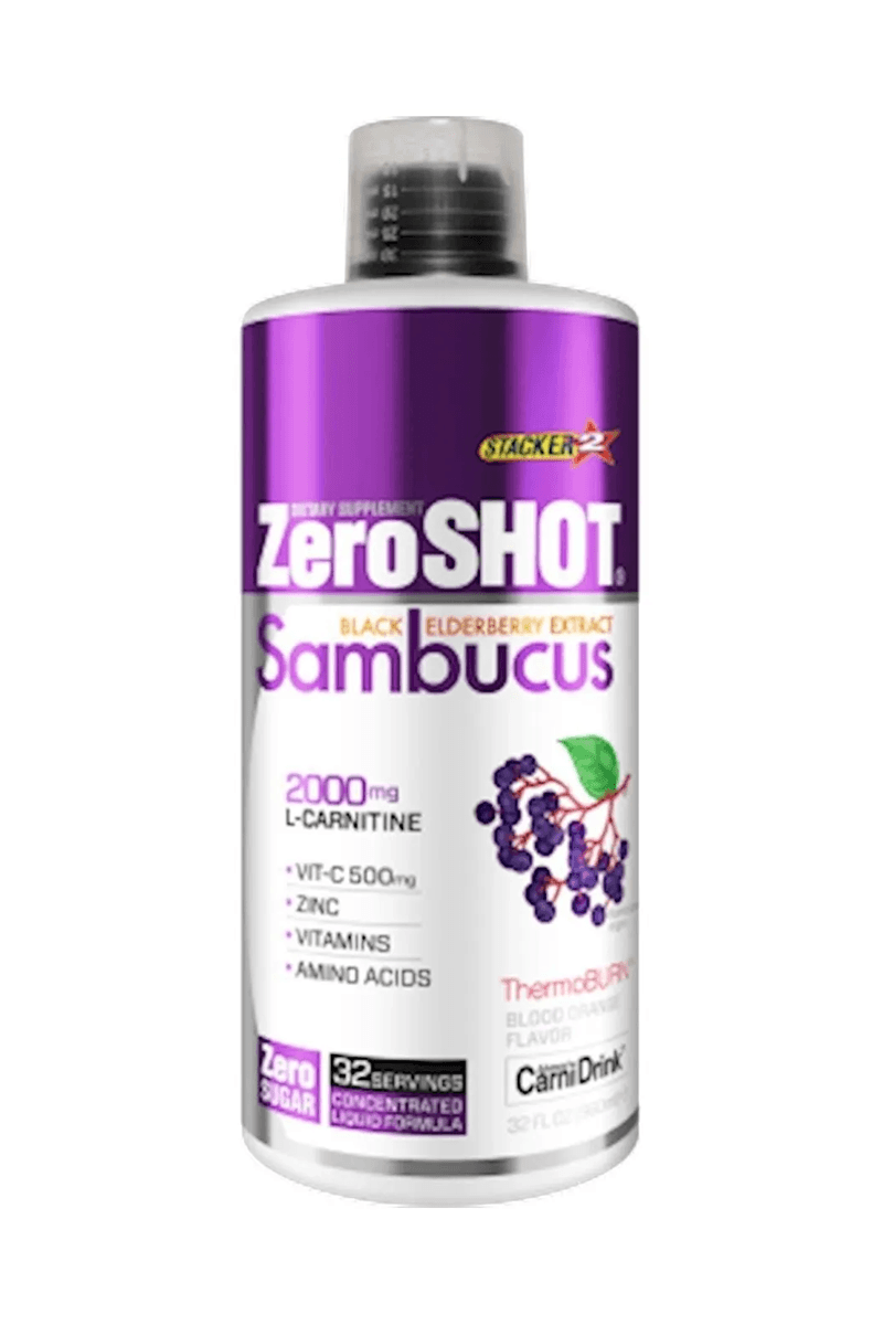 Zeroshot L-Carnitine Sambucus Orange 960ml