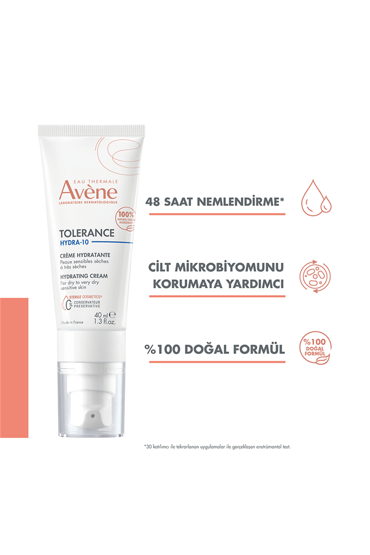 Avene Tolerance Hydra-10 Creme 40 ml