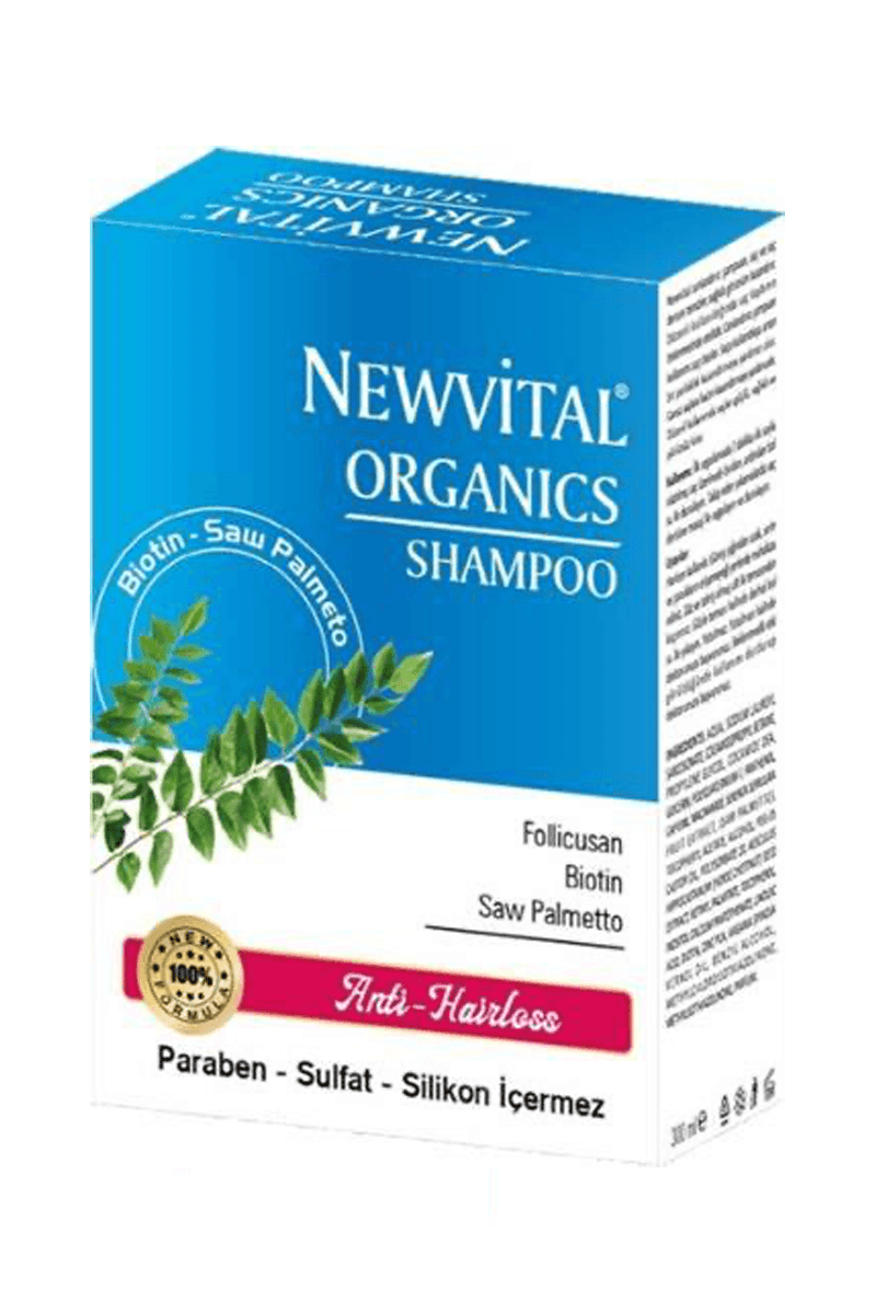 Newvital Organics Dökülme karsiti Sampuan 300 ml