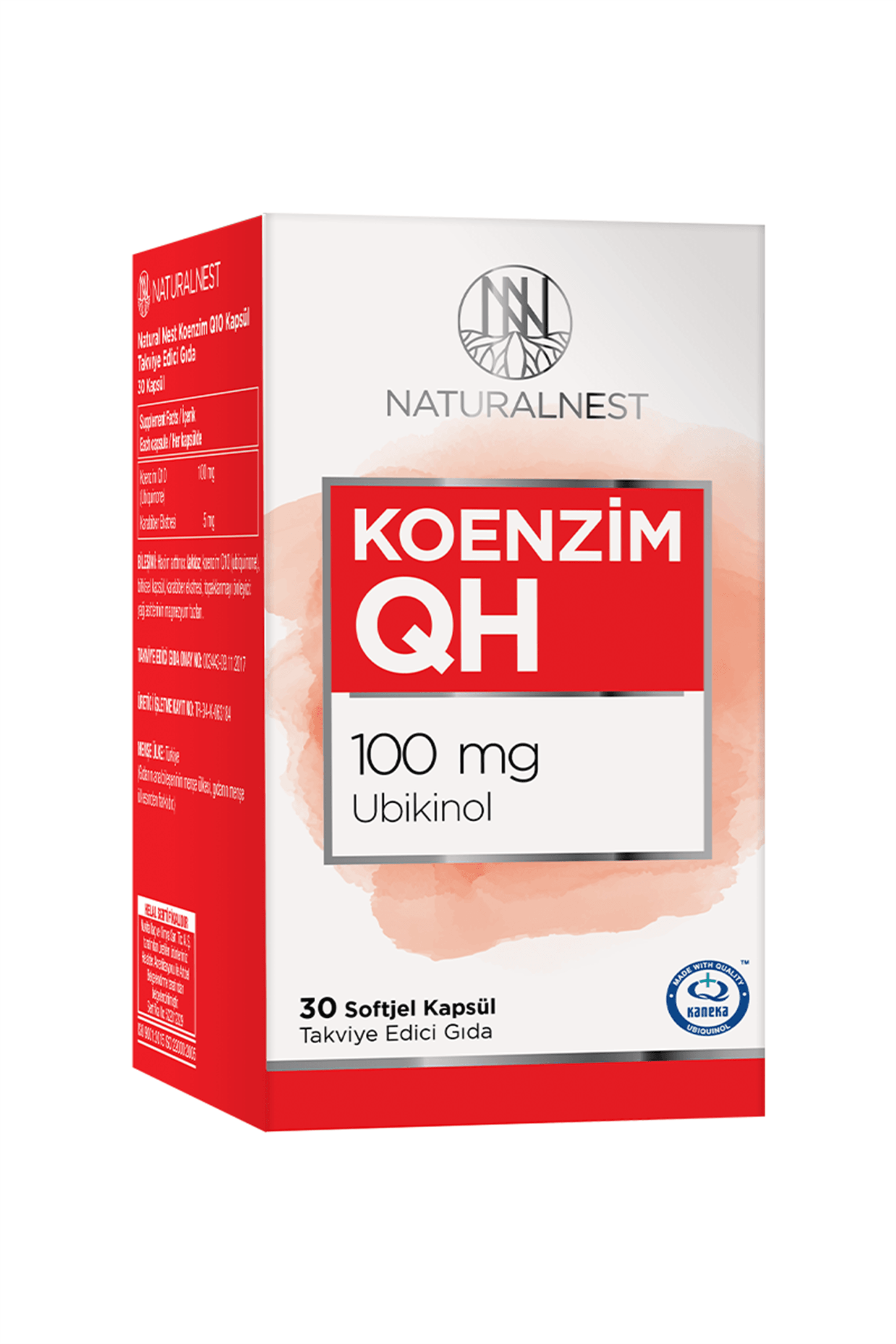 NaturalNest Koenzim QH 30 Soft Kapsül