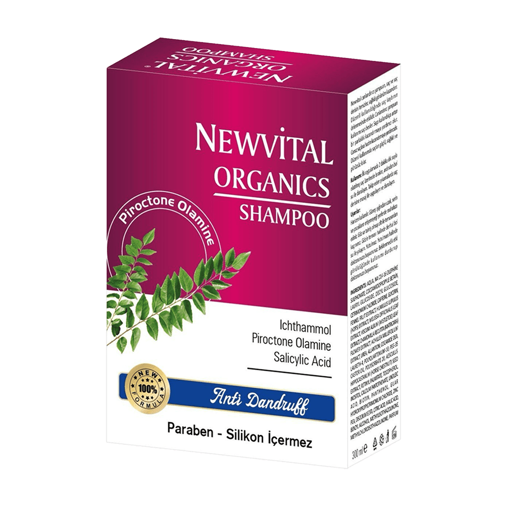 Newvital Organics Anti Dandruff Şampuan 300ml
