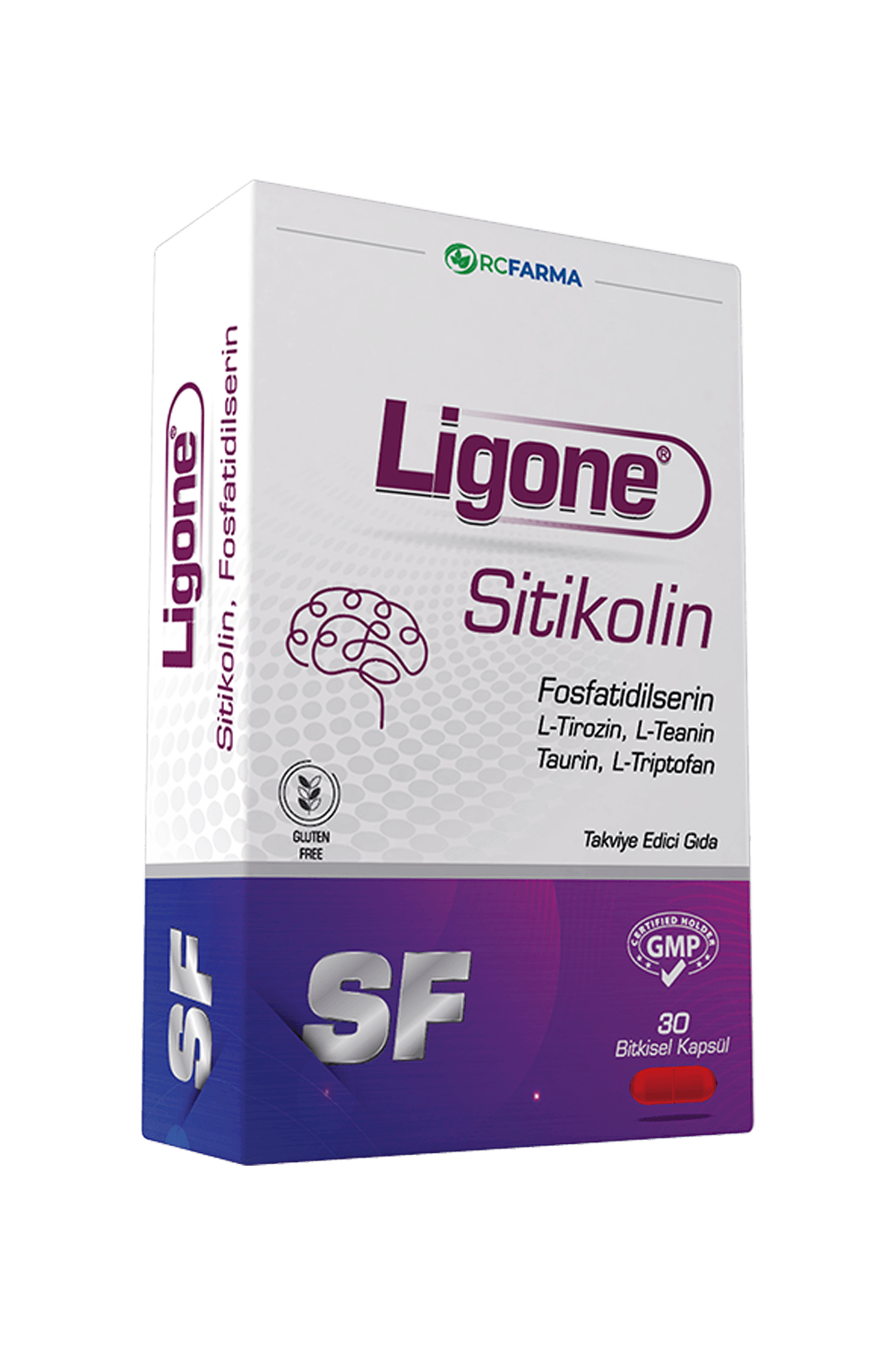 Ligone Sitikolin 30 Bitkisel Kapsül