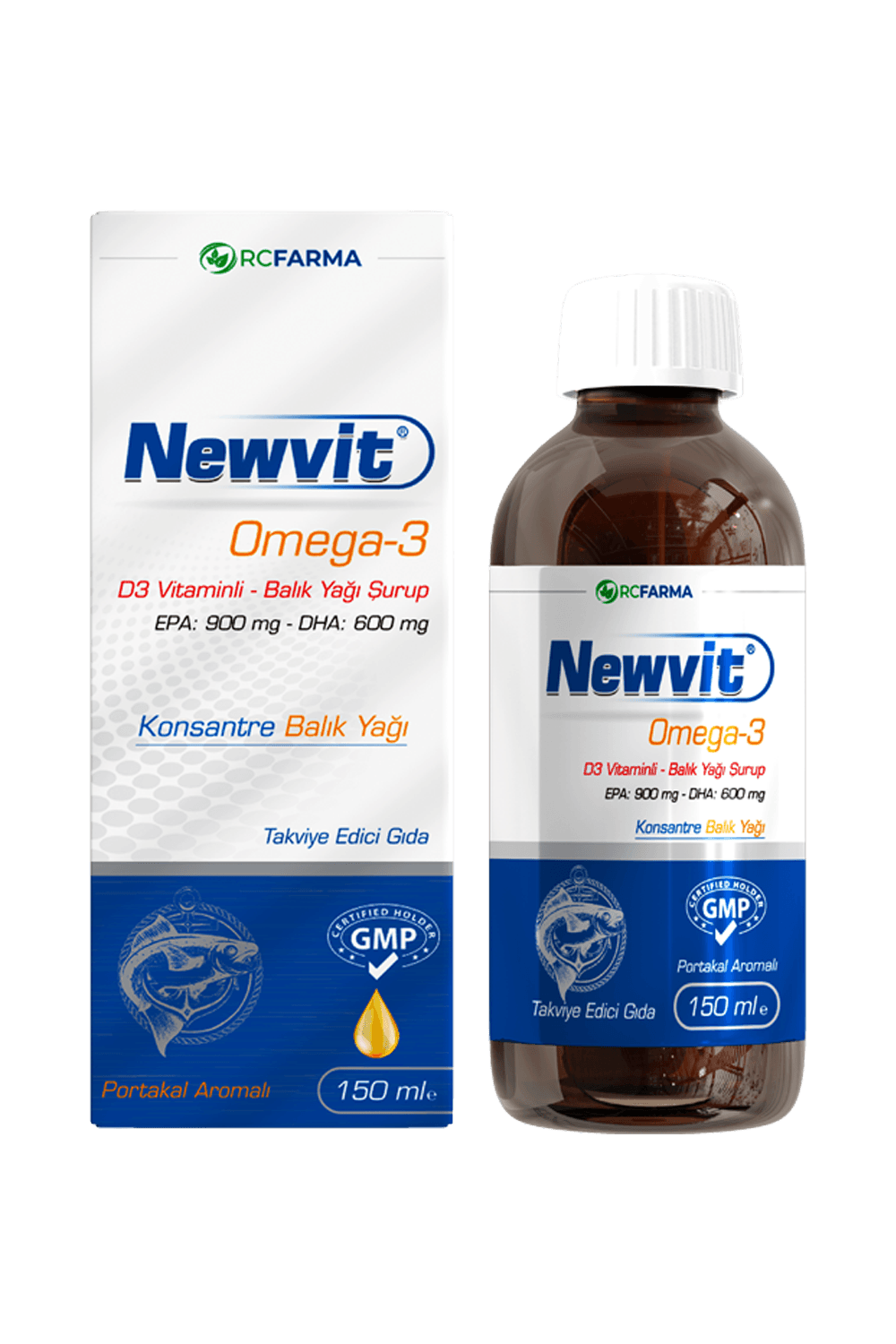 Newvit Omega 3 Şurup 150 ml
