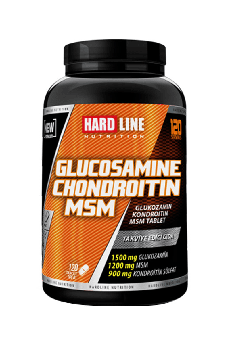 Hardline Glucosamine Chondroitine MSM 120 Tablet